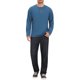 thumbnail image 2 of INSPIRE CHIC Camisetas Henley de Hombre Manga Larga Botón Pullover Camisa Casual de Negocios 2XL Azul, 2 of 6
