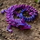 thumbnail image 5 of Cestas de pascua Toy Zobetro impresas en 3D con forma de huevo de dragón, color morado, 5 of 6
