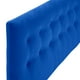 thumbnail image 3 of Respaldo Botone Felpa King Azul Rey, 3 of 5