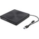 thumbnail image 1 of Grabador DVD-RW Tipo C Y USB Externo Portatil Pc Notebook negro, 1 of 9
