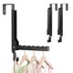 thumbnail image 1 of Ganchos plegables para puerta WLCSNG 2 piezas negro, capacidad 9 kg, 1 of 7