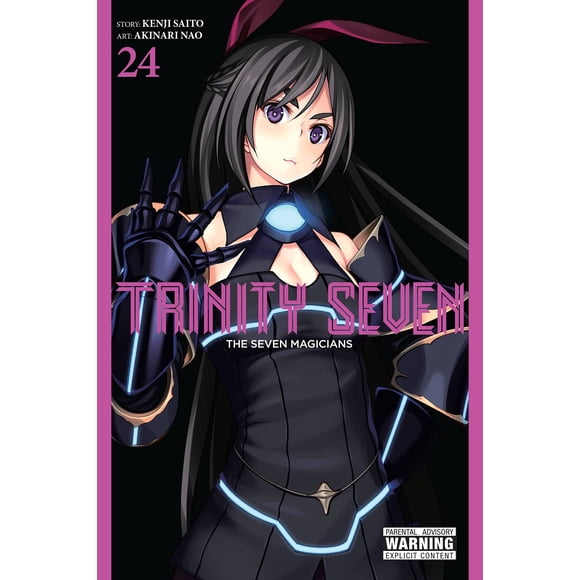 Libro Yen Press Trinity Seven Vol. 24 Los Siete Magos