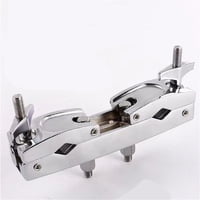 Xusx111 - Plata Multi-Abrazadera, Ajustable Rápida Liberación Multi-Abrazadera Construcción Con Material De Acero Inoxidable Premium, Platillo Soporte Soporte Para El Tambor Platillo Soportes Y Soport