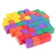 thumbnail image 5 of 50 Piezas De Bloques Cuadrados De Madera Coloridos Cubos Para Ni?os Juegos Creativos Juguete DIY, 5 of 5