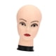 thumbnail image 5 of Cabeza De Maniquí Calva, Cabeza De Entrenamiento Resistente Para Exhibición, Sombrero, Auriculares, Peluquería, Base Negra, 5 of 5