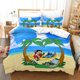 thumbnail image 1 of x2170 Bed SheetsKid Bedding Set Lilo and Stitch Duvet Cover With Pillowcases Twin Bedclothes For Child Girl Adult Gift 3-Piece Bedding Set (1 Duvet Cover + 2 Pillow Shams) nj2170, 1 of 5