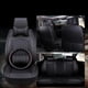 thumbnail image 1 of Kit Funda Cubre Asiento Volante Auto Premium Luxury Completo, 1 of 2