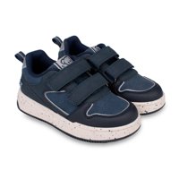 Pillin - Zapatilla Niño Urbana Skate Con Velcro Azul