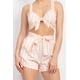 thumbnail image 2 of Conjunto de Top Corto a Rayas con Lazo Delantero y Shorts con Cinturón, 2 of 5