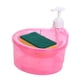 thumbnail image 3 of Dispensador De Jabón Y Soporte Para Fregador Práctico Dispensador De Jabón De Cocina Para El Hogar Rose Red, 3 of 3