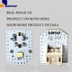 thumbnail image 4 of Bombilla LED para nevera SURPOUF, 5 unidades, para GE WR55X11132, 4 of 6