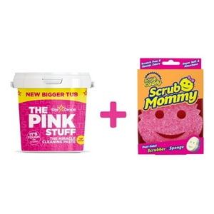 Pack Pasta Multiuso The Pink Stuff 850 Gr + Esponja Scrub Mommy