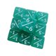 thumbnail image 4 of 10 Piezas De Dados De Contador, Accesorios Para Juegos De Cartas, Contadores De Suma Y Resta, Color Verde, 4 of 5