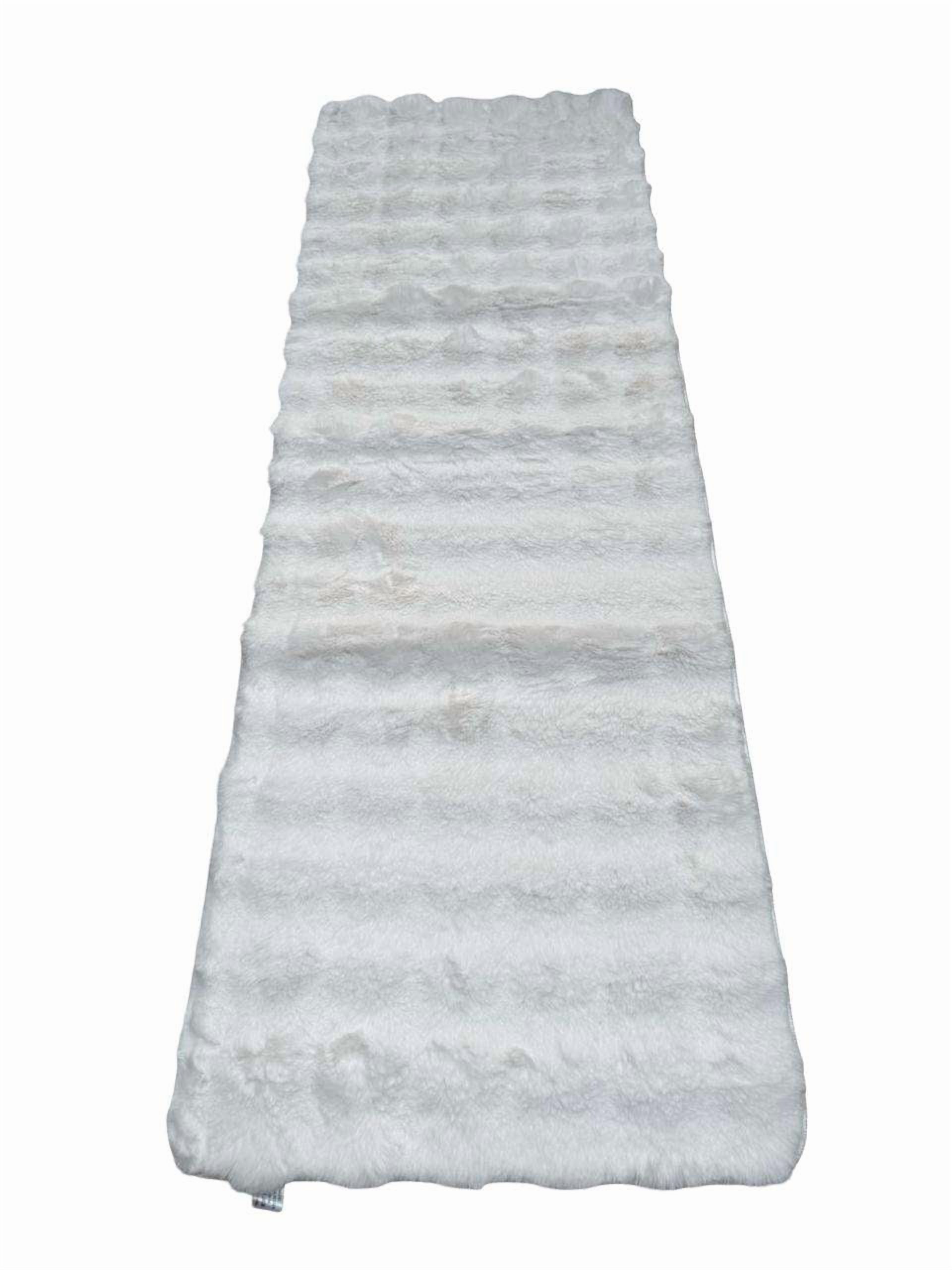 Tengfei - Alfombra Piel De Conejo Extra Suave