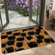 thumbnail image 2 of 1pc Anti-Slip Pumpkin Welcome Doormat - Dirt Resistant, Absorbent, and Perfect for Indoor and Outdoor Use, 2 of 4