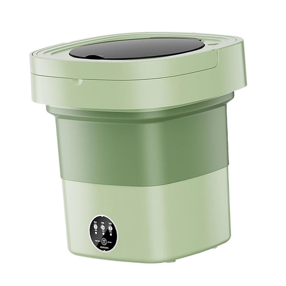 Lavadora Plegable Portátil 9L Potente 3 Modelos Para Camping Dormitorio Sin Luz Azul
