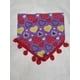 thumbnail image 1 of Bandana mascota morada corazones talla M, 1 of 2