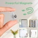 thumbnail image 3 of Imanes de mini jarrón ZOYVUX, lindos para el refrigerador con flores (paquete de 5), 3 of 7