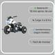 thumbnail image 3 of Moto Niño Antivuelco A Bateria Recargable Luz Y Sonido Blanca, 3 of 5