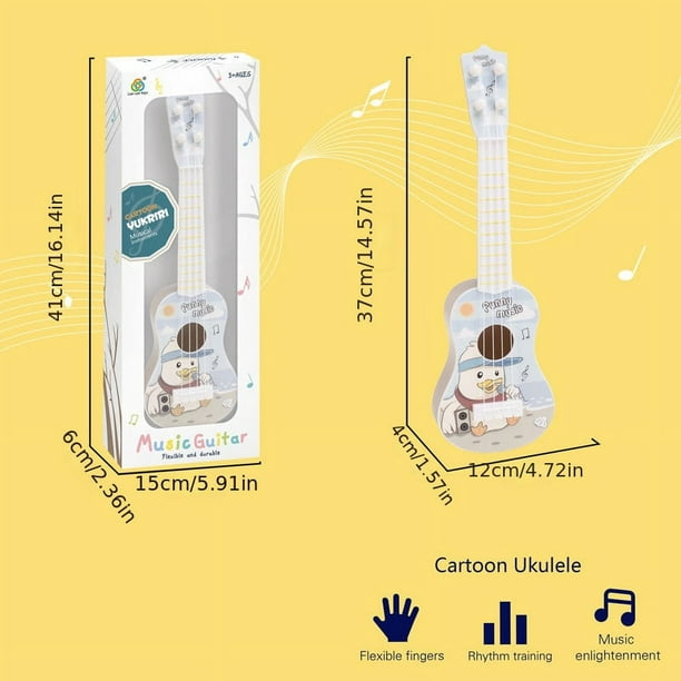 Children's Simulated Guitar Can Play Enlightening Educational Instrument Music Toys For Early Education