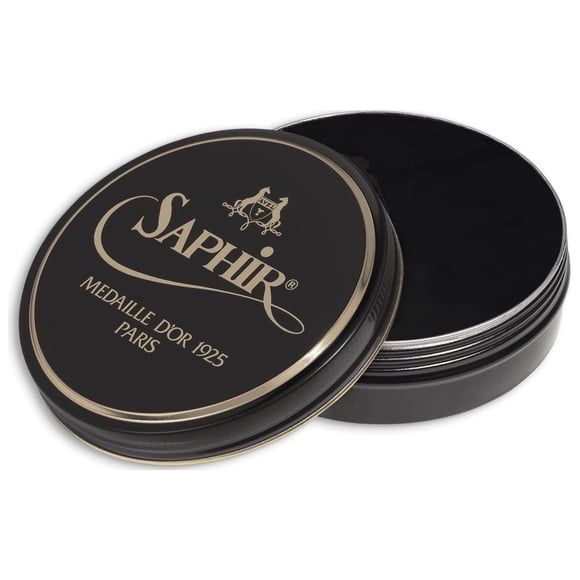 Cera para zapatos SAPHIR Medaille d'Or, 100 ml, color negro