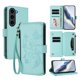 thumbnail image 1 of Funda Cartera Mariposa para [Samsung Galaxy S23] con Soporte y Cremallera Verde menta, 1 of 6