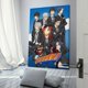 thumbnail image 3 of Renacido Cuadro decorativo colgante - Arte de pared - Póster enmarcado - Decoración de pared - Regalos para familia, amigos y aficionados 40*60 cm, 3 of 6