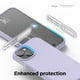 thumbnail image 3 of Funda de silicona líquida elago compatible con iPhone 15 Plus, calidad prémium, protección integral [estructura de 4 capas a prueba de golpes], forro de microfibra suave antiarañazos (morado), 3 of 3