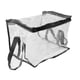 thumbnail image 4 of Bolsa Transparente Para Almacenamiento De Libros, Bolsa De PVC Transparente Impermeable Para Viajes, Hogar Y Oficina, Color Negro, 4 of 5
