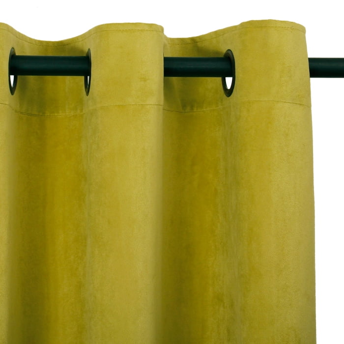 Masel - Cortina Argollas New Velvet 1.40 X 2.20 Pistacho