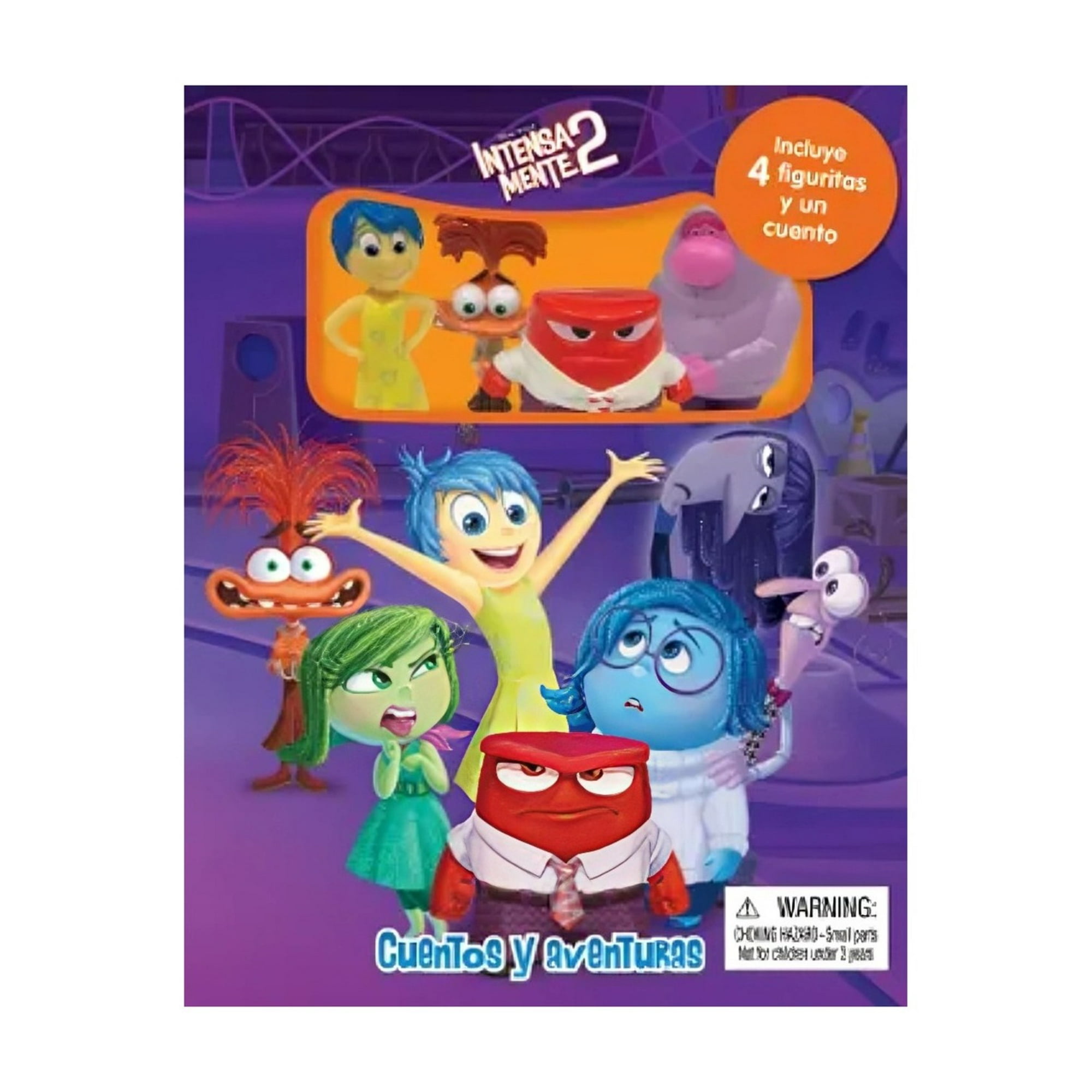 Otros Fondos Editoriales - Libro Disney Intensamente 2 Cuentos Y Aventuras - Varios Au