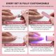 thumbnail image 5 of Uñas postizas Glamnetic forma corta cuadrado‑ovalada – kit de 30 piezas, 5 of 9