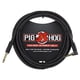 thumbnail image 2 of Cable de guitarra Pig Hog 3 m negro trenzado (pack de 3) 1/4", 2 of 2