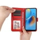 thumbnail image 5 of Funda tipo cartera FOXDOCK para OPPO Reno 6 Lite , diseño girasol en relieve, cuero PU, cierre magnético, soporte y tarjetero, 5 of 5