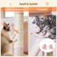 thumbnail image 5 of Cat Tree Taoqimiao MS029SP Jelly Pink para gatos de interior, 5 of 9