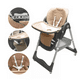 thumbnail image 3 of Silla De Comer Bebe Plegable Reclinable Popypapa Snack Beige, 3 of 3