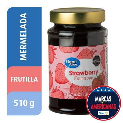 Mermelada De Frutilla 510 G Great Value
