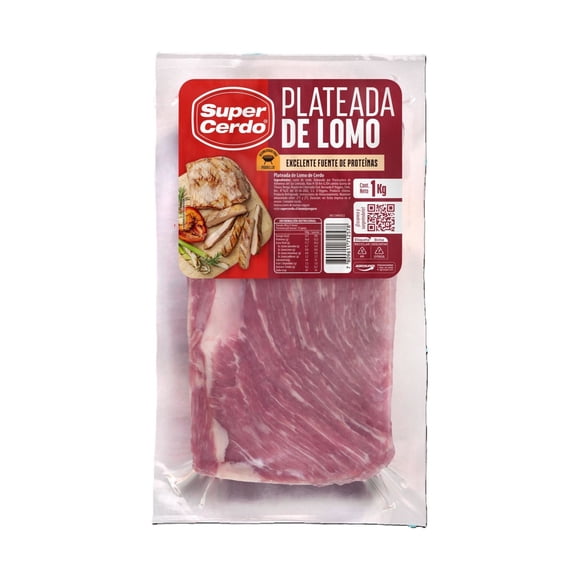 Plateada de Lomo de Cerdo, 1 kg