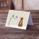 thumbnail image 3 of Tarjetas de felicitación Caroline's Treasures BB2519GCA7P Bull Terrier – Pack de 8, 3 of 4