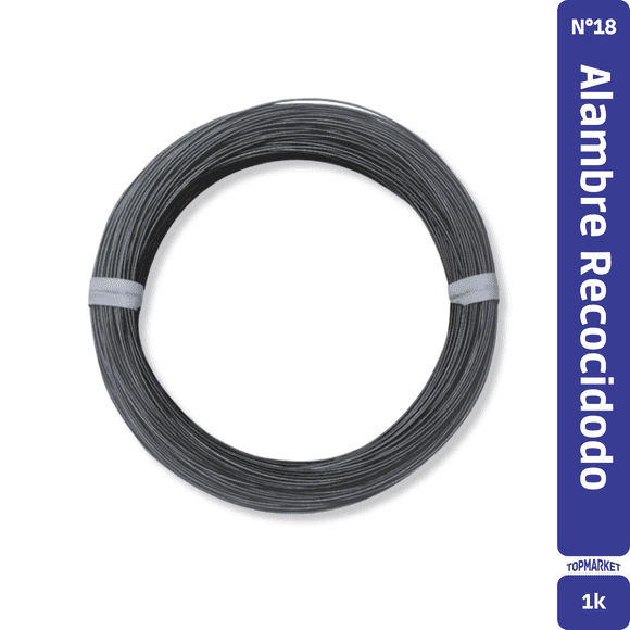 Alambre Negro Recocido N18 1Kg