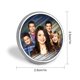 thumbnail image 2 of iCarly-Theme Round Button Badge: Premium Metal Construction, Ideal for High-End Events 2.8 cm, 2 of 6