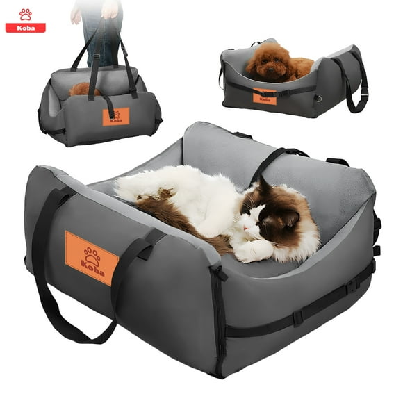Cama Mascota Portatil Tipo Asiento De Auto Para Perros Gatos
