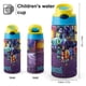 thumbnail image 2 of Supermonstruos Botella de Agua con Tapa Pop Top de Un Toque, Acero Inoxidable, a Prueba de Fugas, para Deportes, Botella Infantil azul 12 oz, 2 of 6