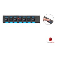 Tecnolab - Hub Usb 7 Puertos Con Interruptores Independientes - Ps