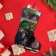 thumbnail image 4 of La Familia Addams 3 Tema: Calcetines de Navidad, fino lino blanco para colgar en escaleras y chimenea, decoración navideña para el hogar, regalo de Navidad.54cm×38cm, 4 of 5
