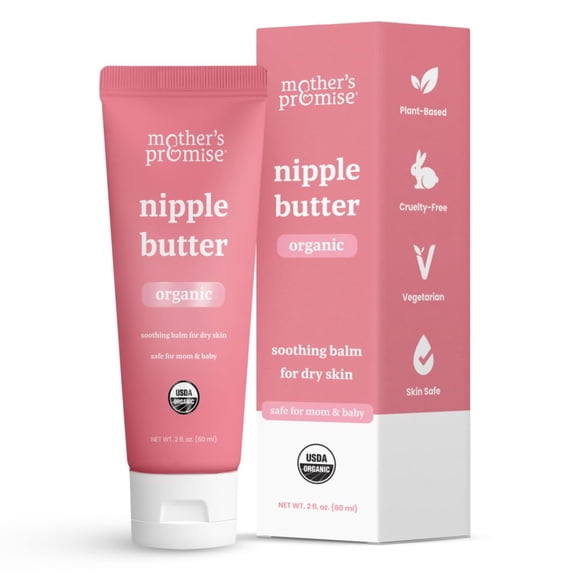 Nipple Butter Mother's Promise orgánica sin lanolina