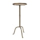 thumbnail image 1 of Mesa de cóctel Martini Creative Co-Op de metal y latón envejecido, 1 of 7