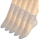 thumbnail image 1 of Calcetines tobilleros de encaje para mujer - 5 pares de calcetines con volantes - Calcetines tobilleros de rejilla para mujer, 1 of 7