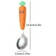 thumbnail image 2 of 1pc/3pcs Carrots Design Utensil Set Kids Dinnerware Stainless Steel Spoon Fork Flatware With Box Baby Feeding Kitchen Tableware Supplies, 2 of 4