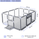 thumbnail image 2 of Corral Bebe Seguridad Juego Basket Futbol Infantil Malla, 2 of 6
